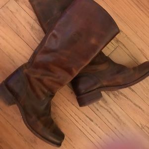 Rustic Leather boots